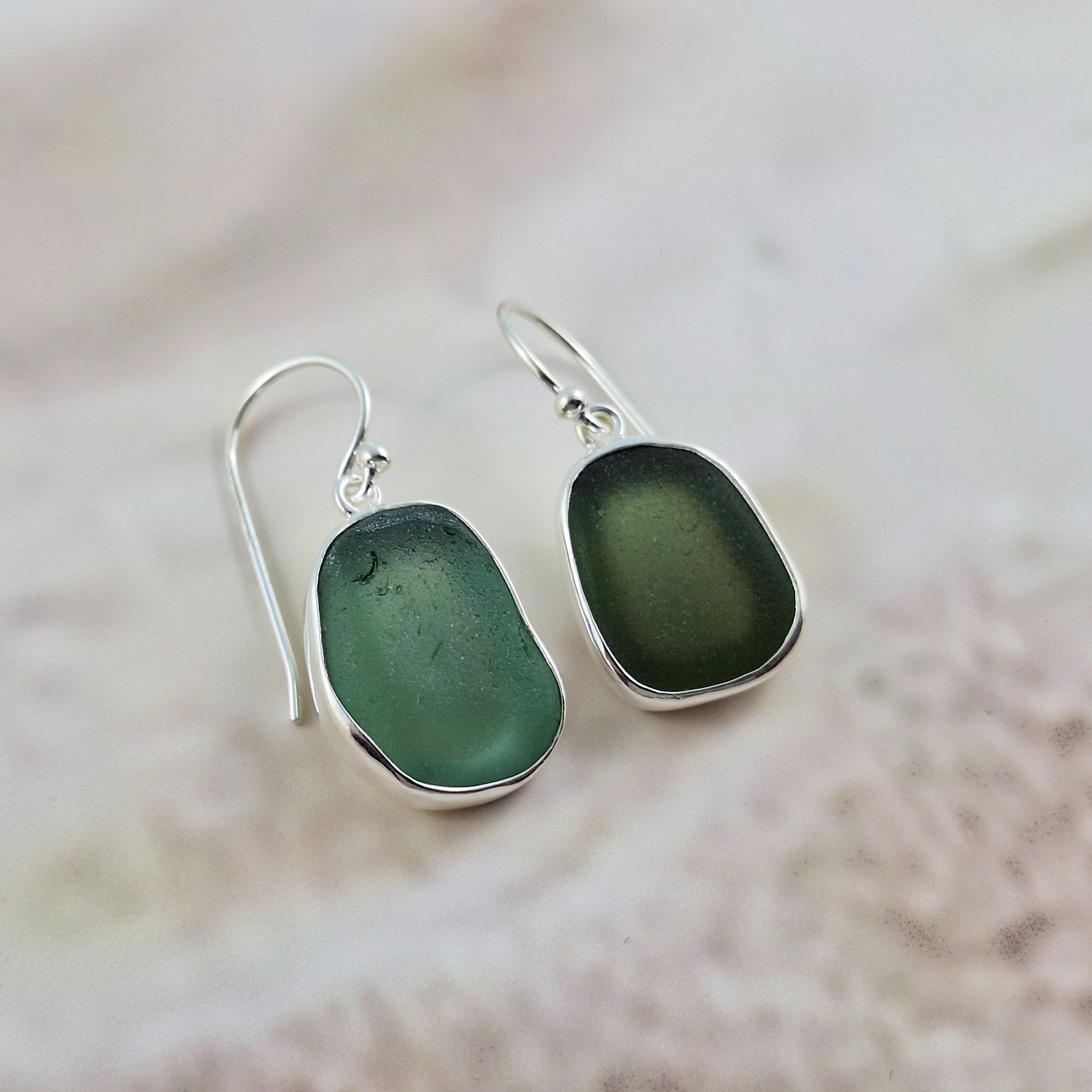 Sea Witch Green (hook earrings)