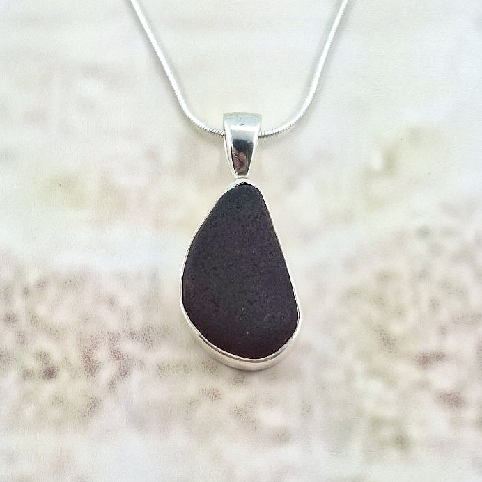 Vintage Dark Brown Pendant (medium)