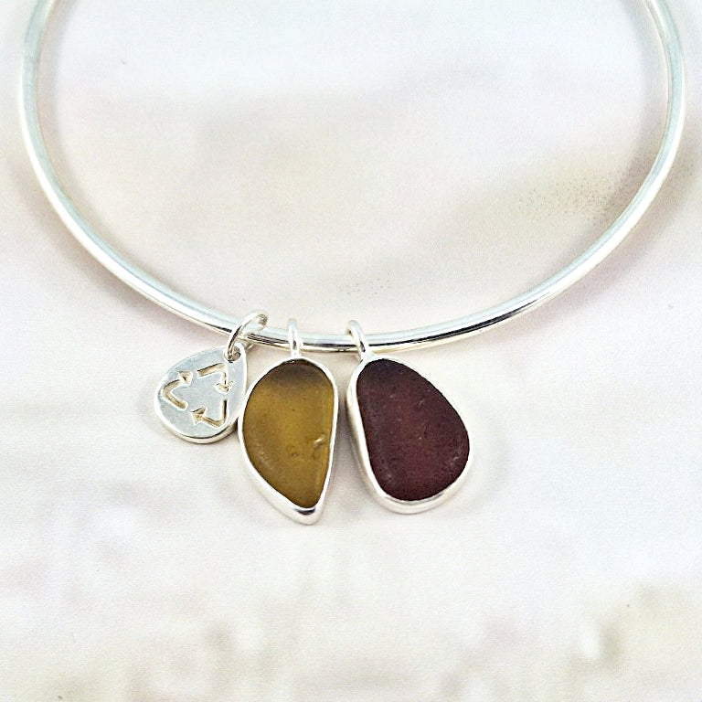 LIMITED EDUTION: Sustainable Vintage Brown Bangle
