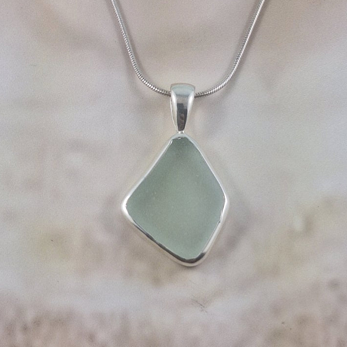 Sea Foam Mist Pendant (medium)