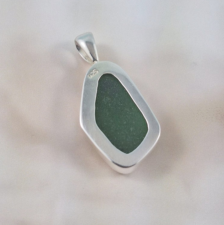 Seaweed Green Pendant (medium)