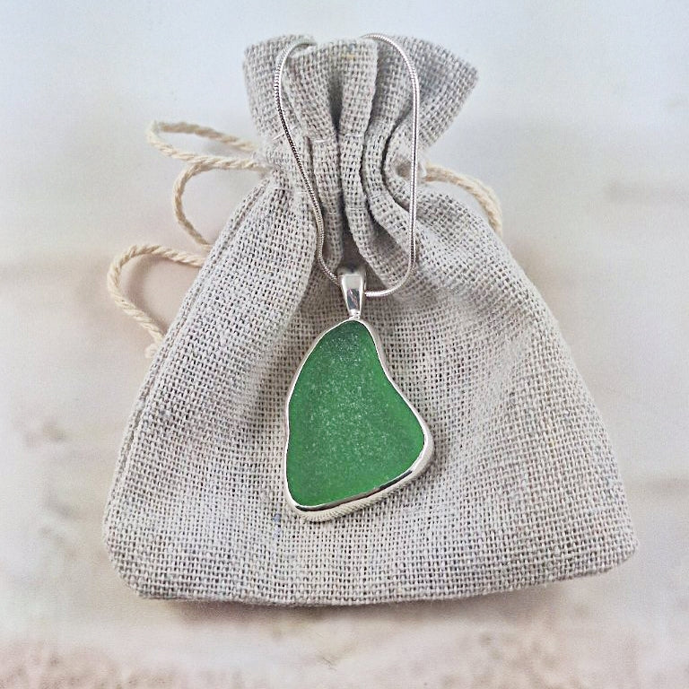 Seagrass Green Pendant (large)