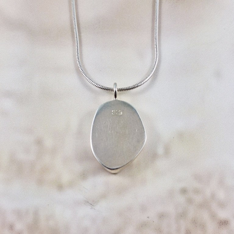 Sea Foam Sea Glass: Pendant (gift box)