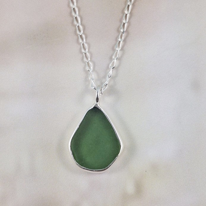 Deep Sea Green: Tiny Pendant (gift box)