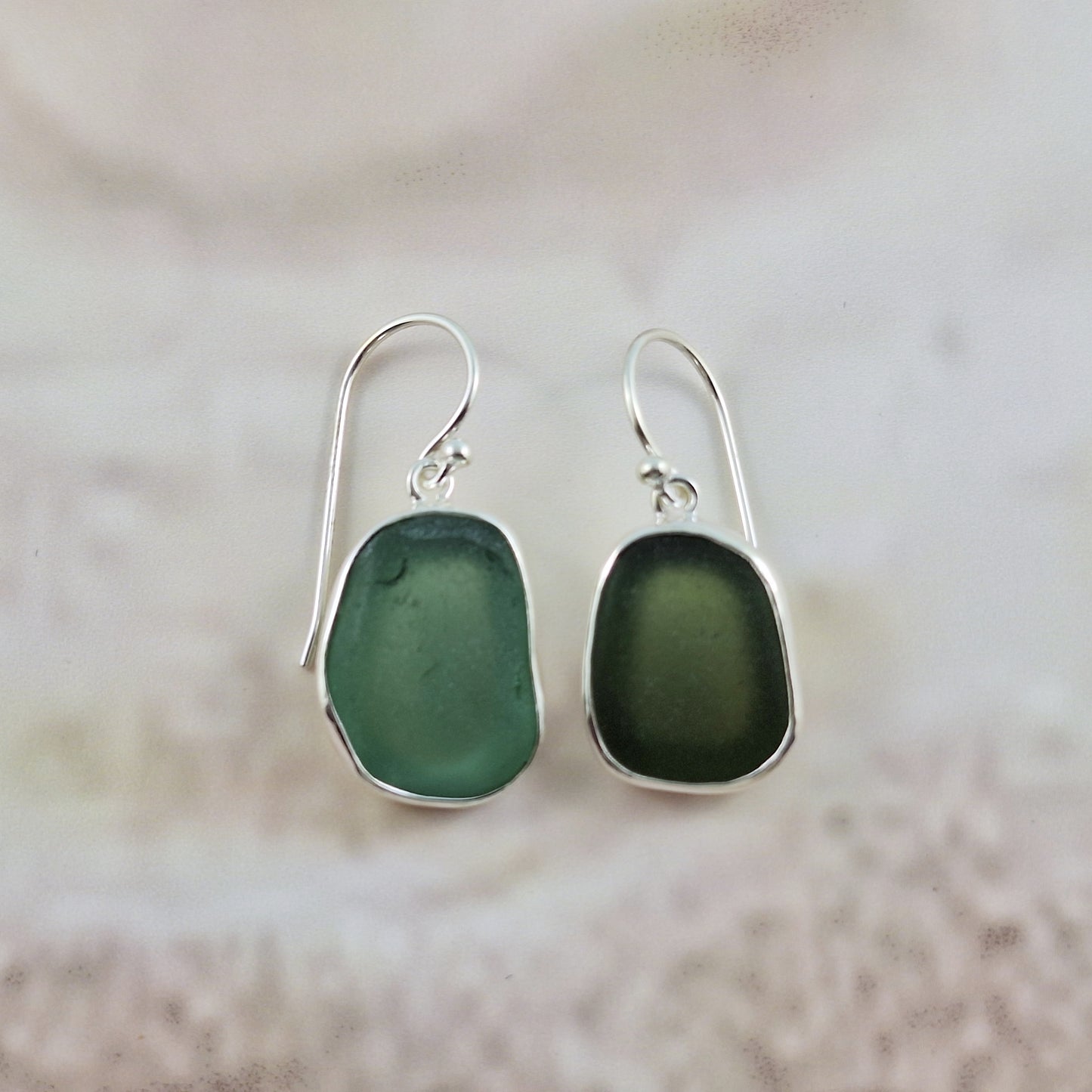 Sea Witch Green (hook earrings)