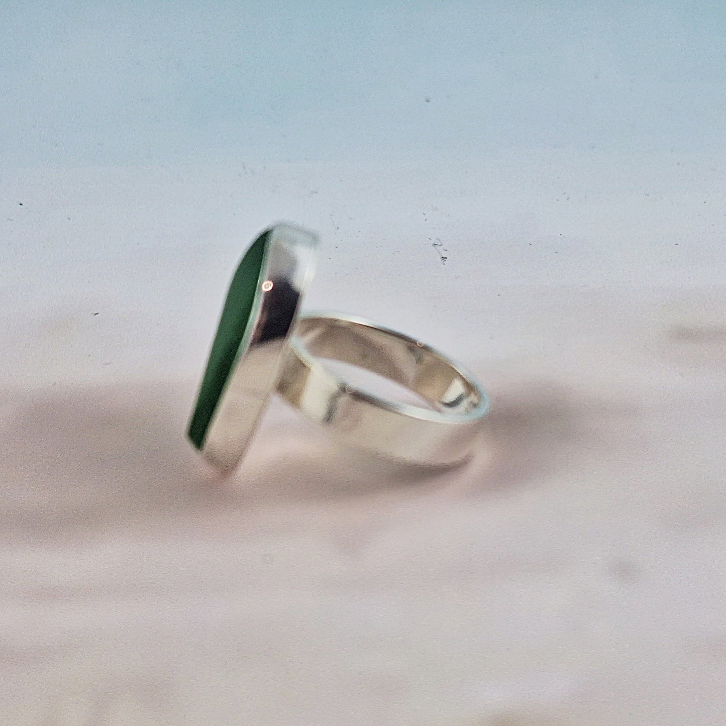 Ring size 7: Sea Witch Green