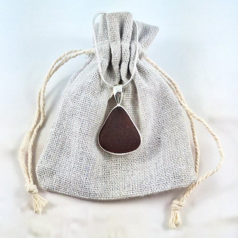 Vintage Brown Pendant (medium)