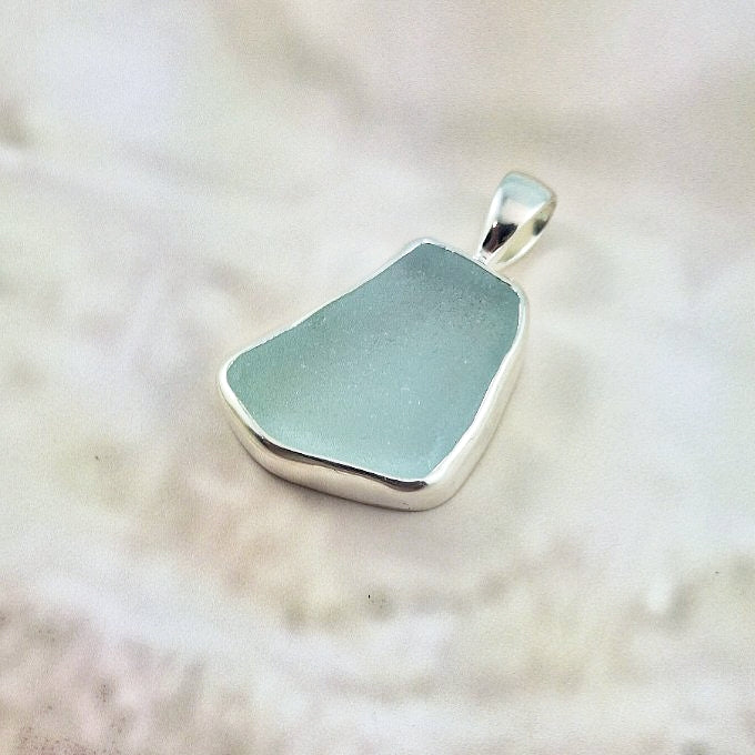 Sea Foam Mist Pendant (medium)