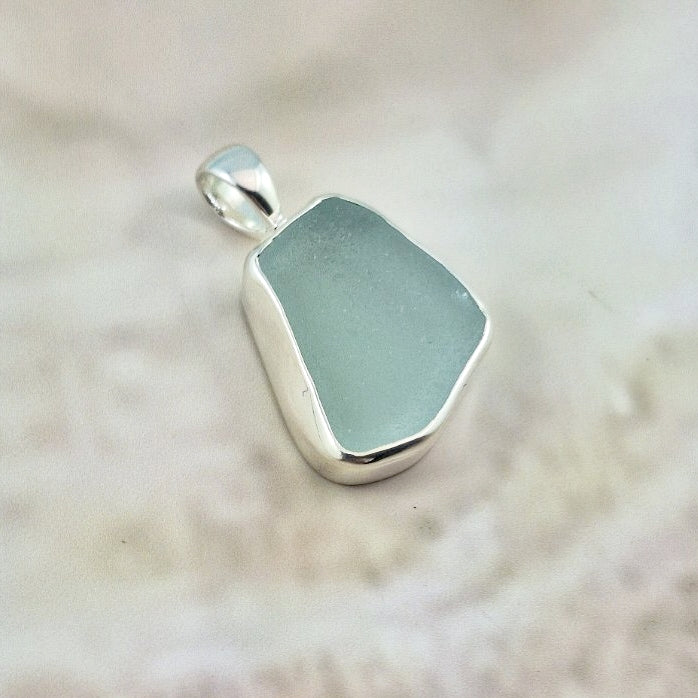 Sea Foam Mist Pendant (medium)