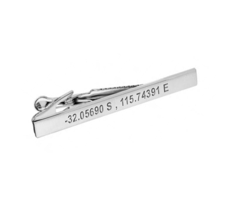 Engraved Tie Bar